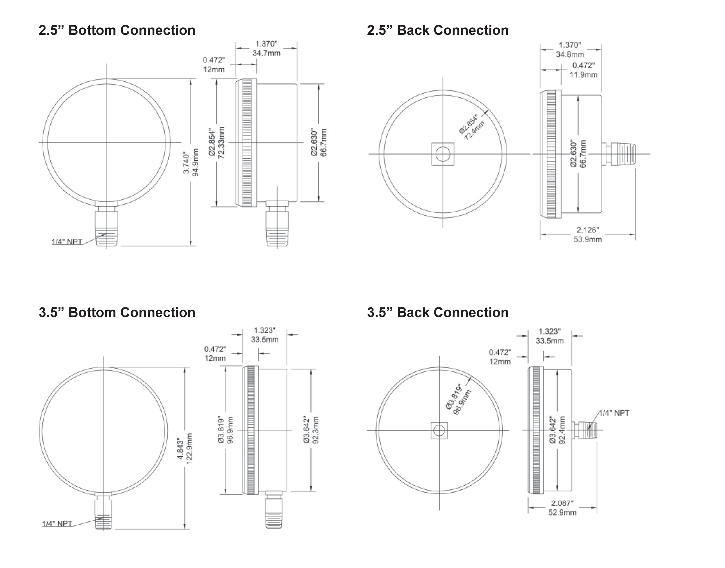 Economy Pressure Gauge2