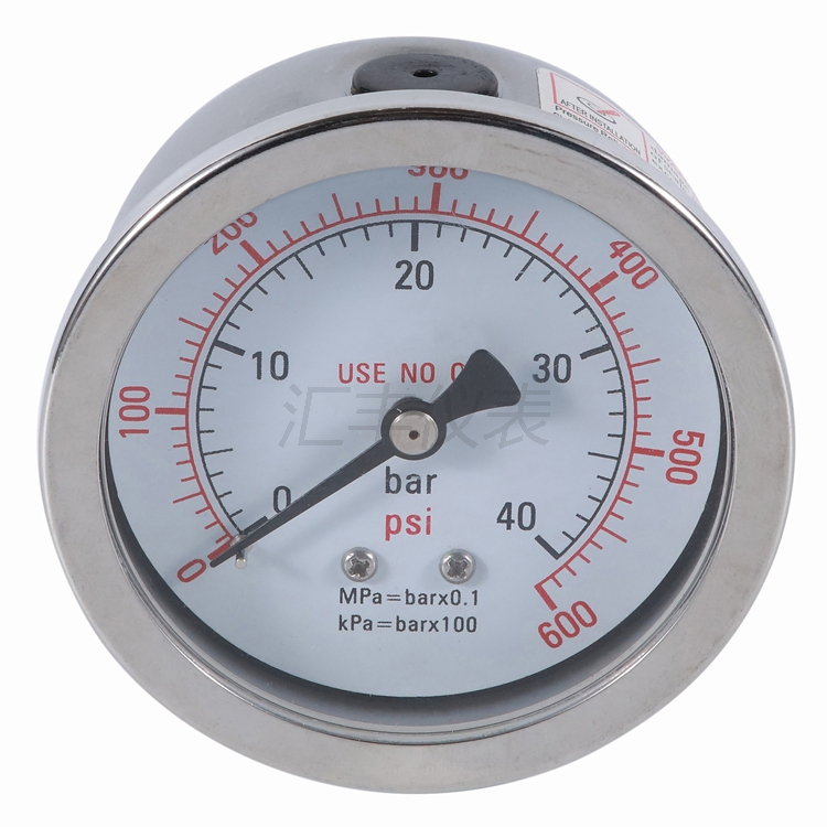 Y50减压器压力表 低压表